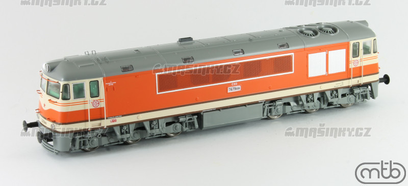 H0 - Dieselov lokomotiva T679.006 - SD (analog) #1