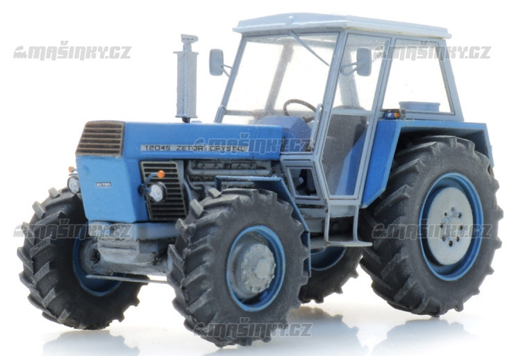 H0 - Traktor Zetor 12045, modr #1