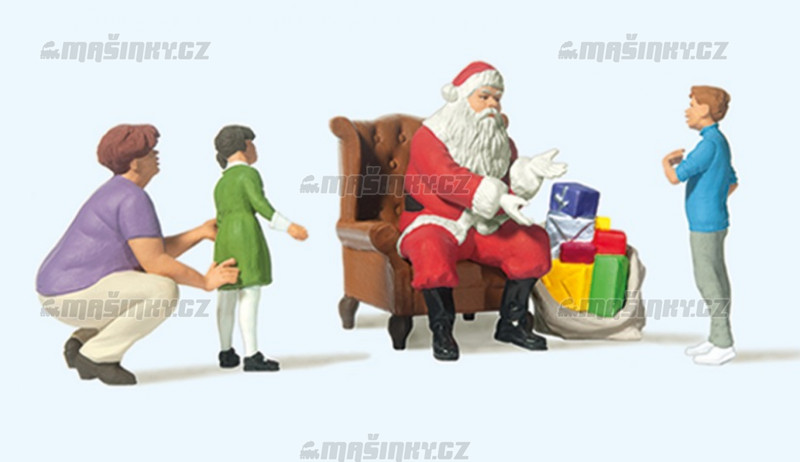 H0 - Santa Claus v kesle #1