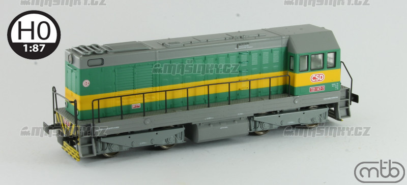 H0 - Dieselov lokomotiva 721 147 - SD (analog) #1