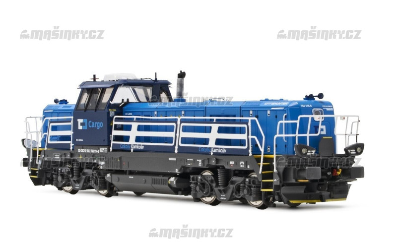 H0 - Dieselov lokomotiva ady 744.1 'Effishunter 1000' - D Cargo (DCC,zvuk) #2