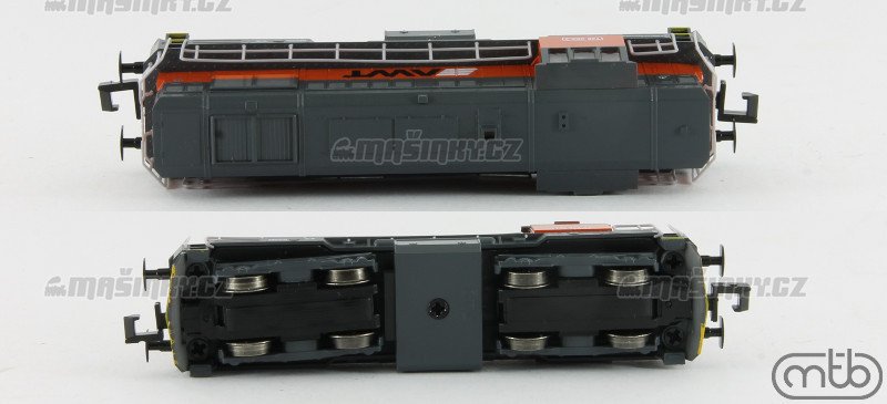 N - Diesel-elektrick lokomotiva 740 303 - AWT (analog) #3