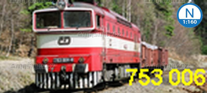 N - Dieselov lokomotiva 753 006 - D (analog) #1