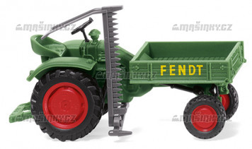 H0 -  Traktor Fendt se sekakou