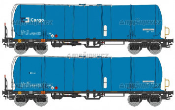 H0 - Zacns 88 D Cargo set 2ks, mal x velk logo