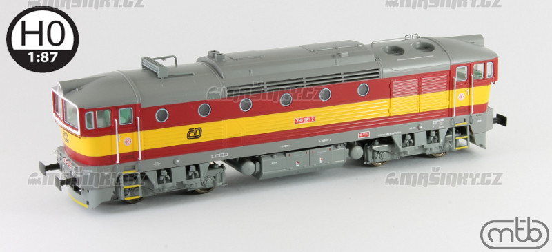H0 - Dieselov lokomotiva 750 081 - D (DCC,zvuk) #1