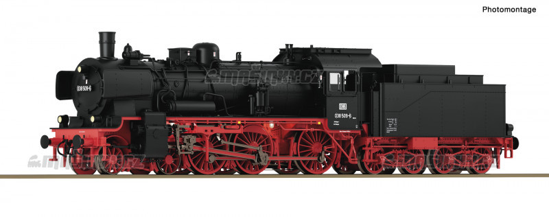 H0 - Parn lokomotiva 038 509-6 - DB (analog) #1