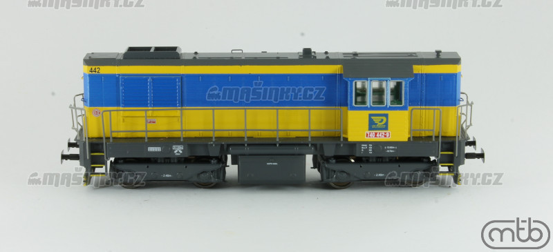 H0 - Dieselov lokomotiva 740 442 - OKD (analog) #2