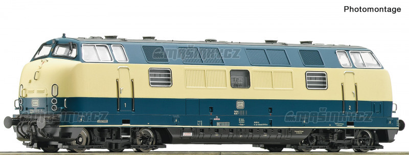 H0 - Dieselov lokomotiva BR 221 - DB (analog) #1