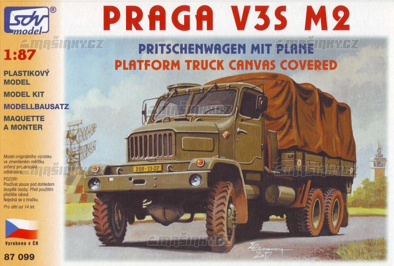 H0 - Praga V3S M2 valnk #4
