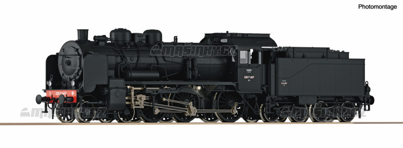 H0 - Parn lokomotiva 230 F 607 - SNCF (DCC,zvuk) #1