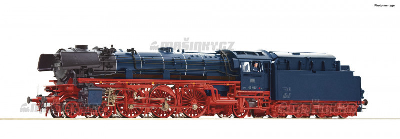 H0 - Parn lokomotiva03 1050 - DB (DCC,zvuk) #1