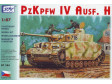H0 - Pz Kpfw IV Ausf. H  (stavebnice)