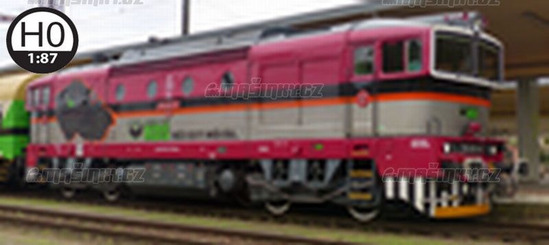 H0 - Dieselov lokomotiva 750 202 - KDS (DCC,zvuk) #1