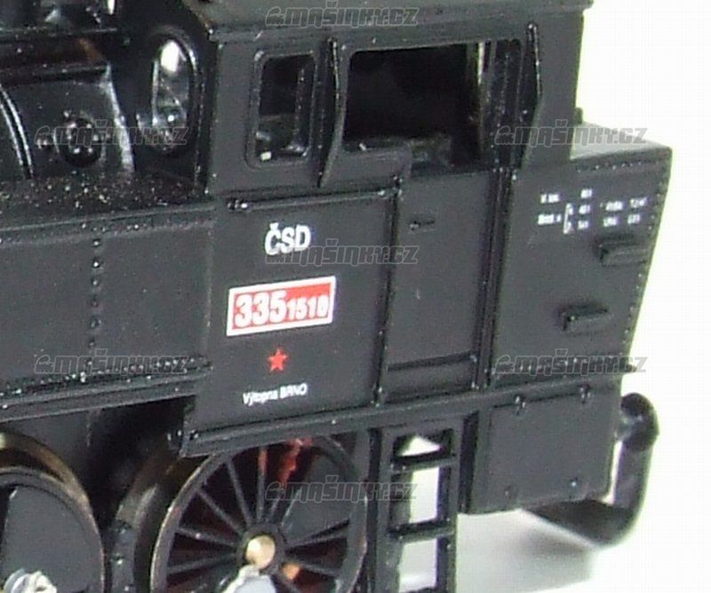 TT - Parn lokomotiva ady 335.1 - SD #3