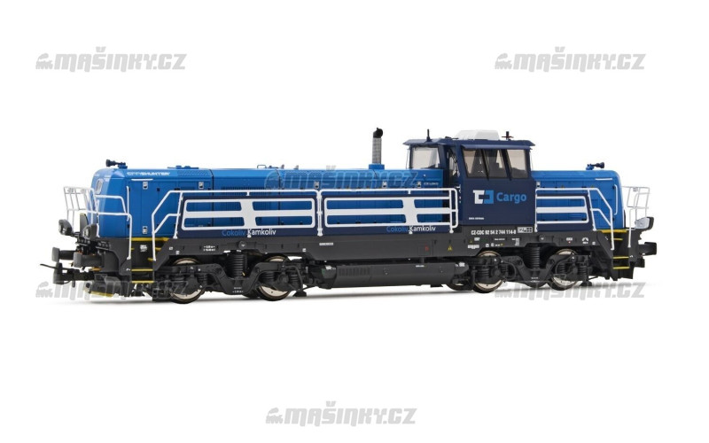 H0 - Dieselov lokomotiva ady 744.1 'Effishunter 1000' - D Cargo (DCC,zvuk) #3