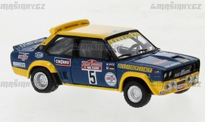 H0 - Fiat 131 Abarth, No.5, Olio Fiat, Rally San Remo, W.Rhrl #1