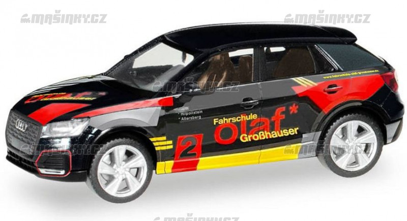 H0 - Audi Q2 'Autokola Olaf Grohauser' #1