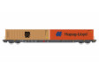 H0 - Ploinov vz Sggnss s kontejnery Ermewa MSC + Hapag Lloyd