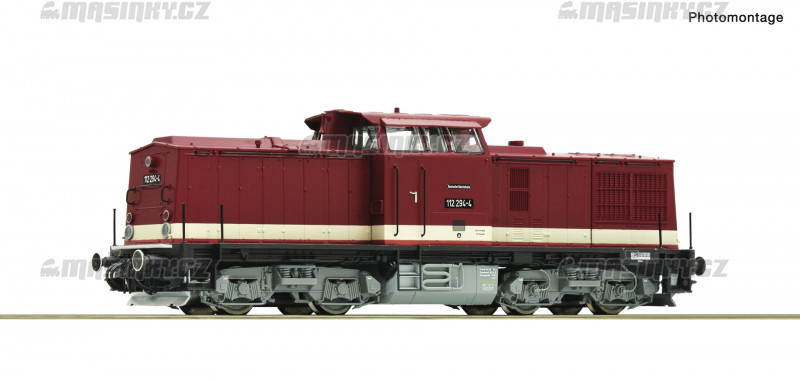 H0 - Dieselov lokomotiva 112 294-4 - DR (DCC,zvuk) #1