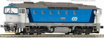 H0 - Dieselov lokomotiva T 754  - D analog