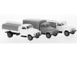 H0 - Komponenty pro 3 lehké nákladní vozy