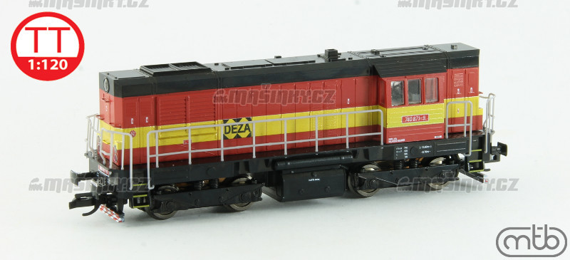 TT - Dieselov lokomotiva 740 871 - D (DCC, zvuk) #1