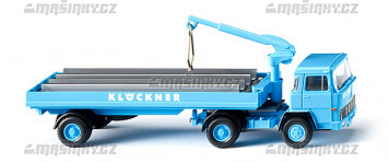H0 - Nkladn vz pro stavebn materil  (Magirus 135 D 11 FS) "Klckner"