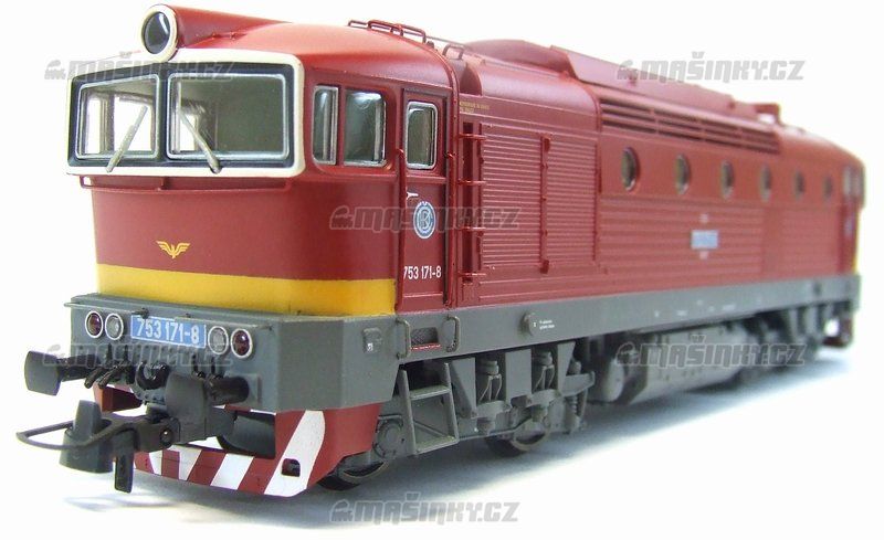 H0 - Dieselov lokomotiva ady 753.171, SD - ozvuen #2