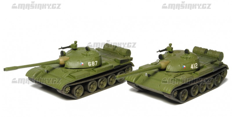 TT - Stedn tank T-54B/T-55A, 2ks #1