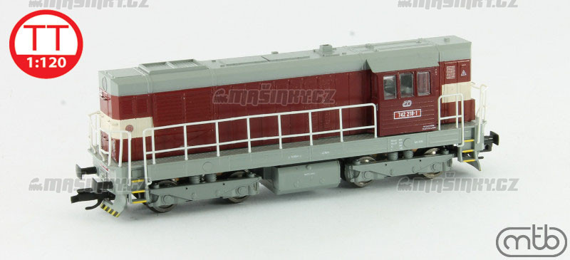 TT - Dieselov lokomotiva 742 218 - D (analog) #1