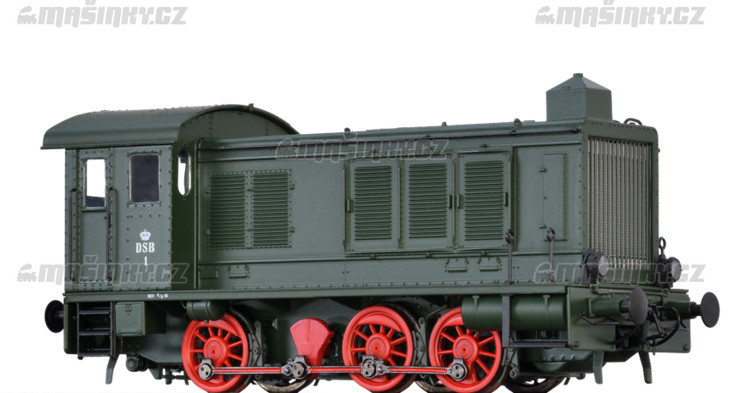 H0 - Dieselov lokomotiva T - DSB (analog) #1