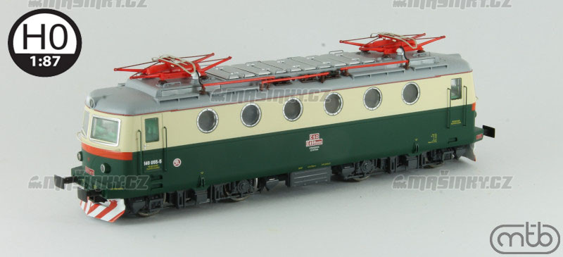 H0 - Elektrick lokomotiva E499.0055 - SD (DCC,zvuk) #1