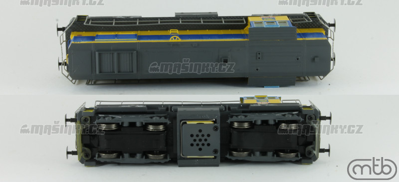 H0 - Dieselov lokomotiva 740 442 - OKD (analog) #3