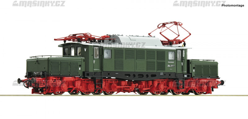H0 - Elektrick lokomotiva BR 254 - DR (DCC,zvuk) #1