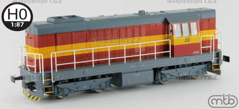 H0 - Dieselov lokomotiva 742 034 - D (analog) #1