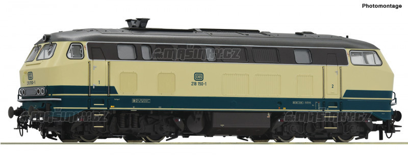 H0 - Dieselov lokomotiva 218 150-1 - DB (DCC,zvuk) #1