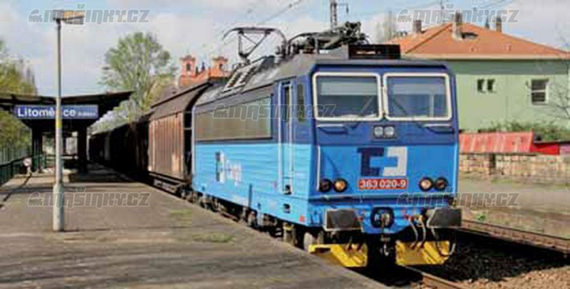 H0 - Elektrick lokomotiva 363 020 - D Cargo (analog) #1