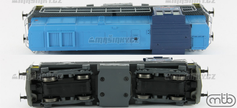 H0 - Dieselov lokomotiva 743 001 - DC (DCC, zvuk) #3