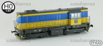 H0 - Dieselov lokomotiva 740 442 - OKD (analog)