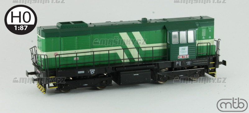 H0 - Dieselov lokomotiva 740 778 - ZVVZ (analog) #1
