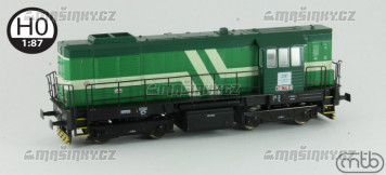 H0 - Dieselov lokomotiva 740 778 - ZVVZ (analog)