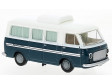 H0 - Fiat 238 camper modrá/bílá