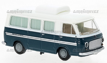 H0 - Fiat 238 camper modr/bl