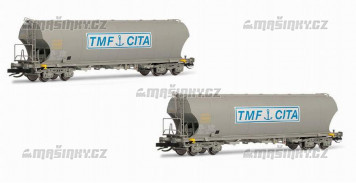TT - Set 2 4-npravovch vsypnch voz na cerelie "TMF CITA" - SNCF