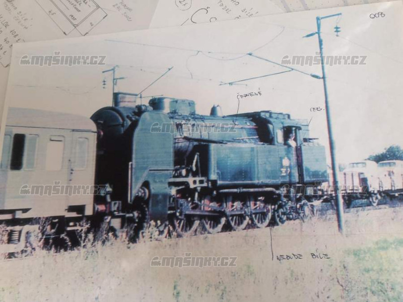H0 - Parn lokomotiva 464.008 Nymburk - SD (analog) #1