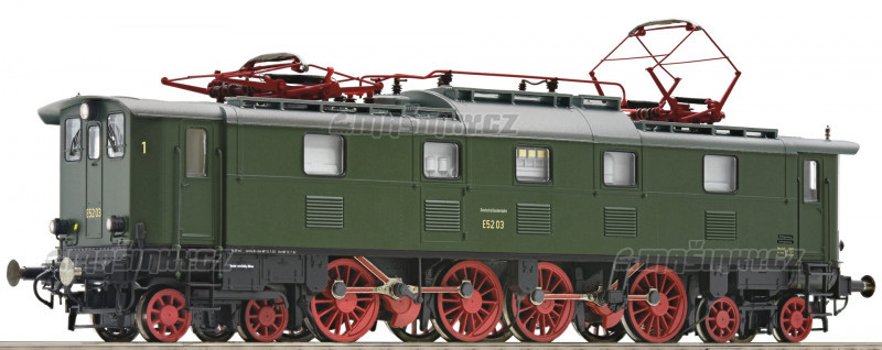 H0 - Elektrick lokomotiva E 52 03 - DB (DCC,zvuk) #1