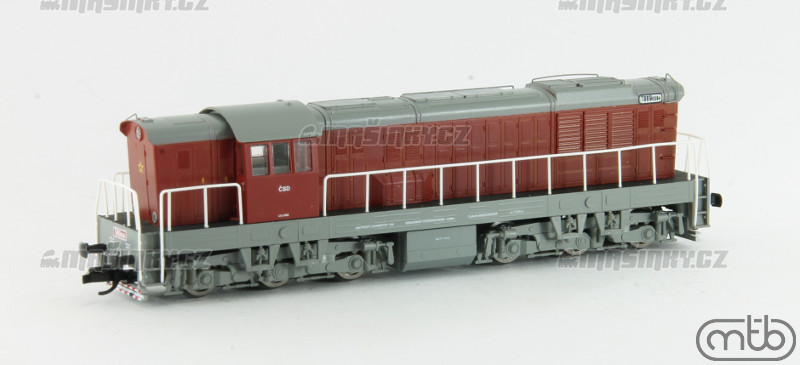 TT - Dieselov lokomotiva T669.008 - SD (analog) #4