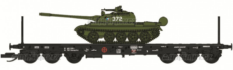 TT - Ploinov vz Sammp 10 s tankem T-54/55 SD #1
