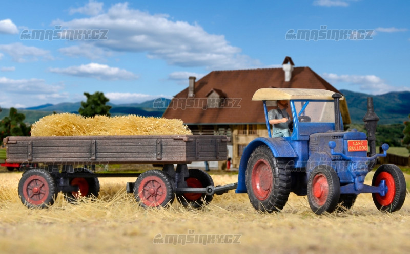H0 - Traktor LANZ s valnkem #1